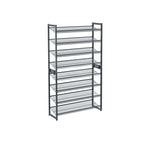 Schuhregal - 8 Level - Stapelbare Schuhspeicherung - 2 x 4 Level