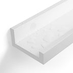 Schwimmende Bretter - 2 - glänzend weiß
