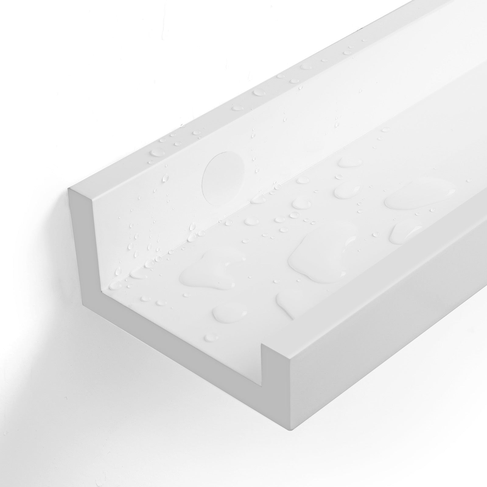 Schwimmende Bretter - 2 - glänzend weiß