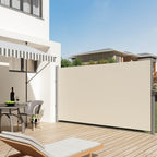 Seitendach - Bildschirm anzeigen - Windschutzscheibe - 200 x 350 cm - Beige