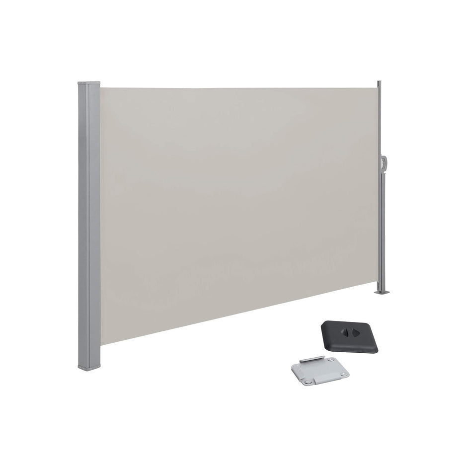 Seitendach - geeignet für Balkon geeignet