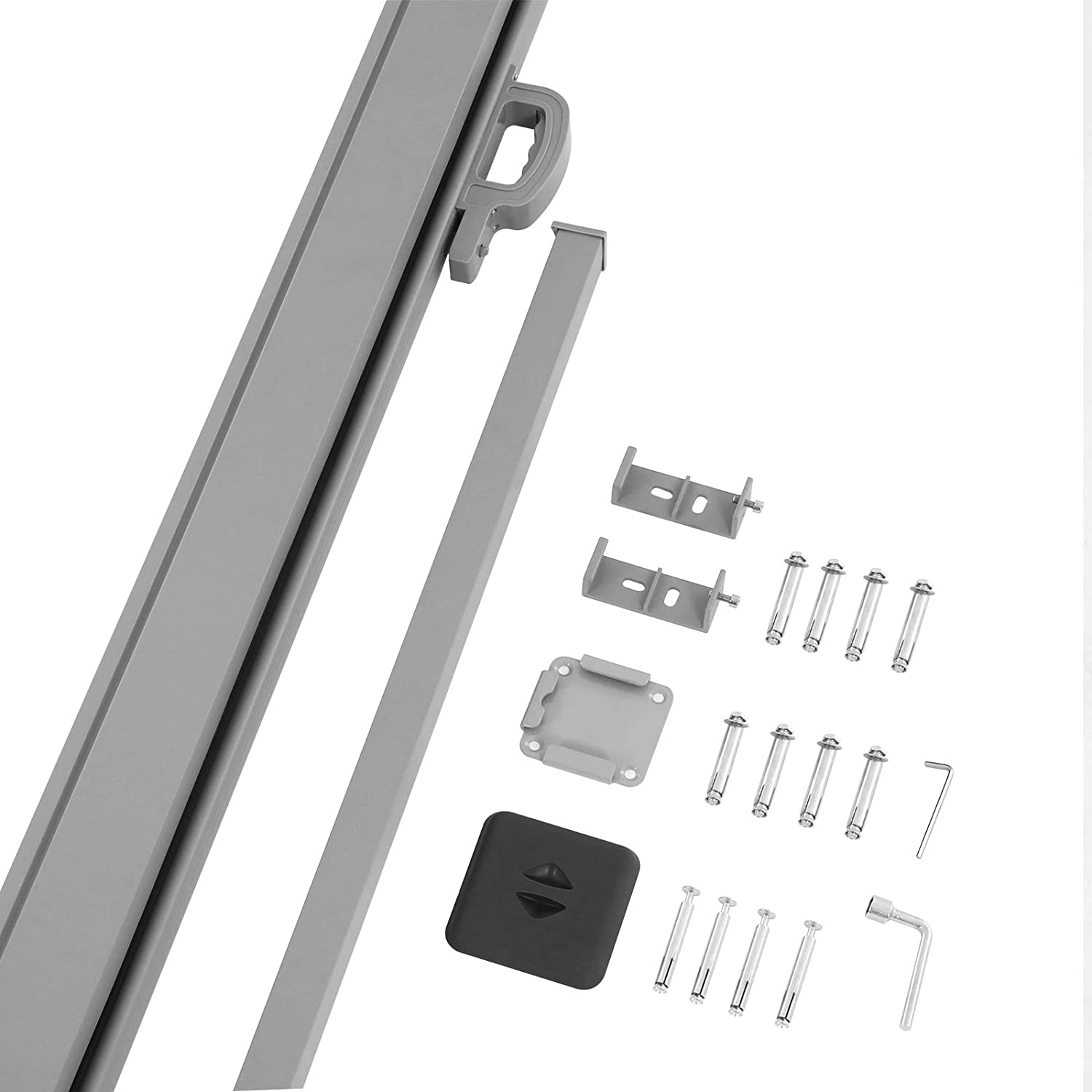 Seitendach - geeignet für Balkon geeignet