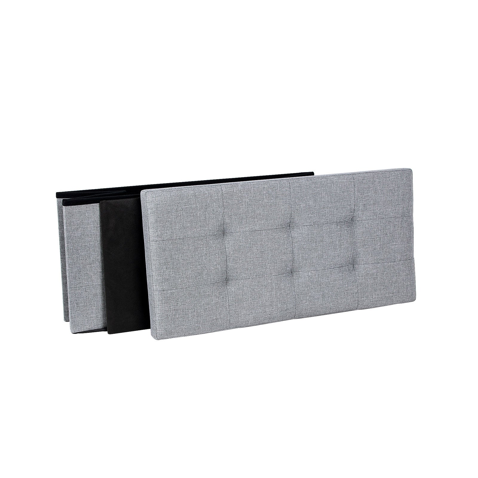 Sitzkasten 76 cm hellgrau gemischt