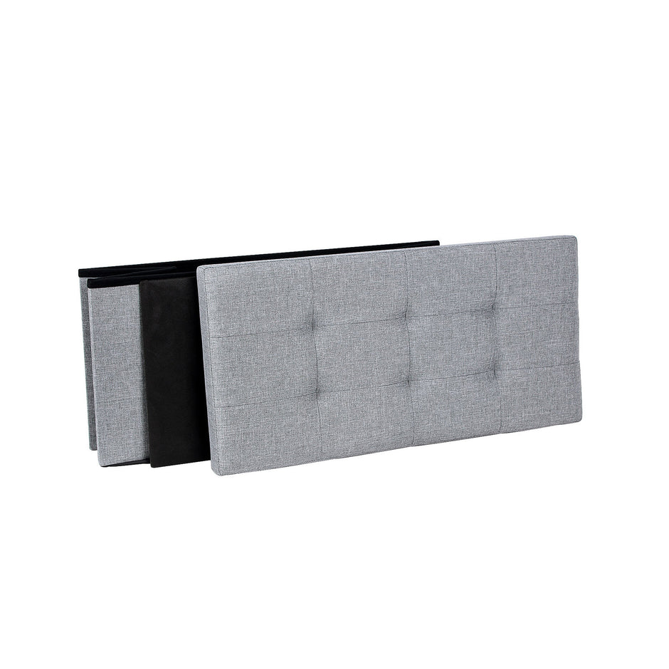 Sitzkasten 76 cm hellgrau gemischt