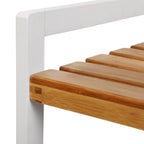 Bamboerek - Küchenständer - Bad Rack - Bücherregal - 3 Regale - 45 x 31,5 x 80 cm