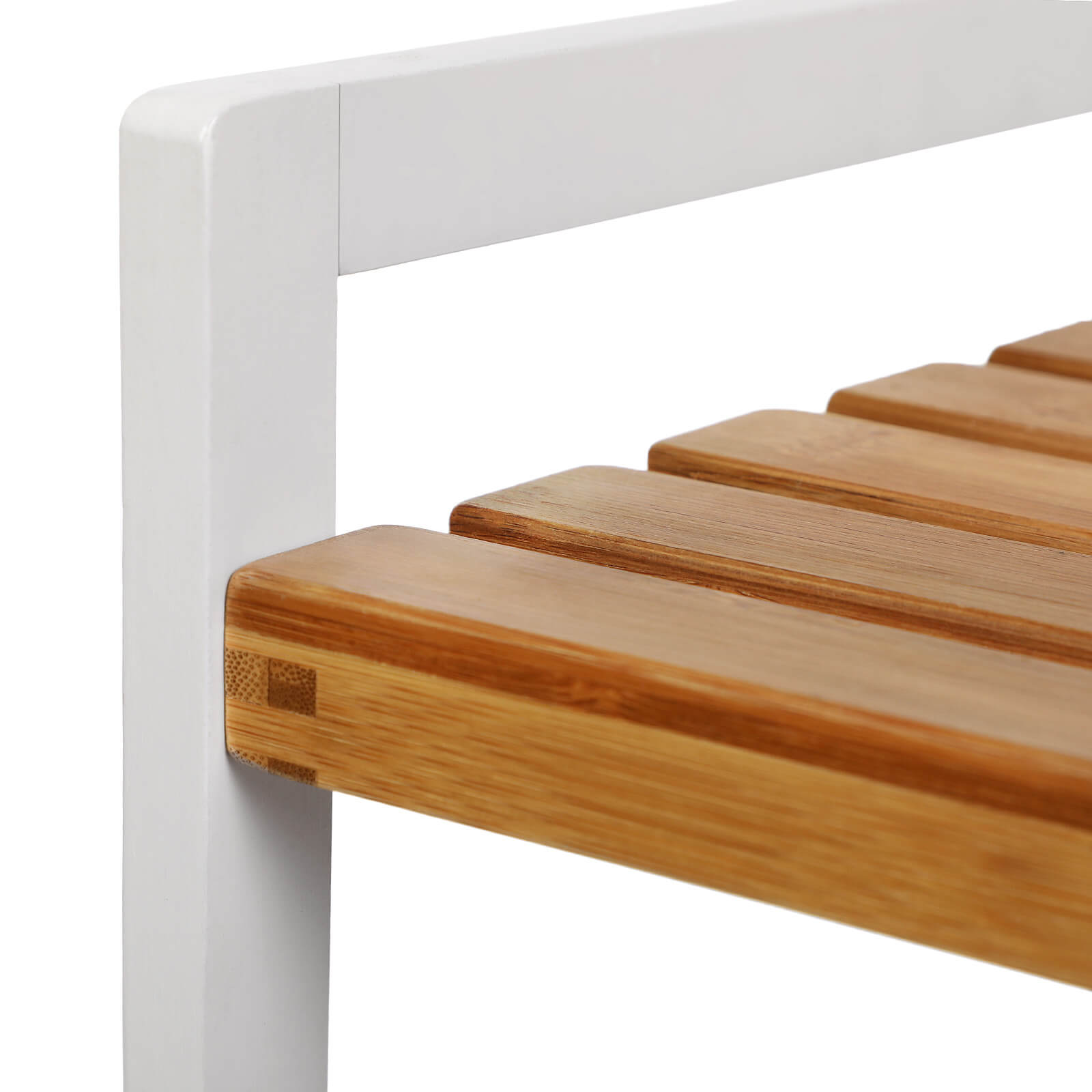 Bamboerek - Küchenständer - Bad Rack - Bücherregal - 3 Regale - 45 x 31,5 x 80 cm
