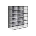 Schuhkartons - Schuhe Aufbewahrungsboxen - 18 - transparenter Kunststoff