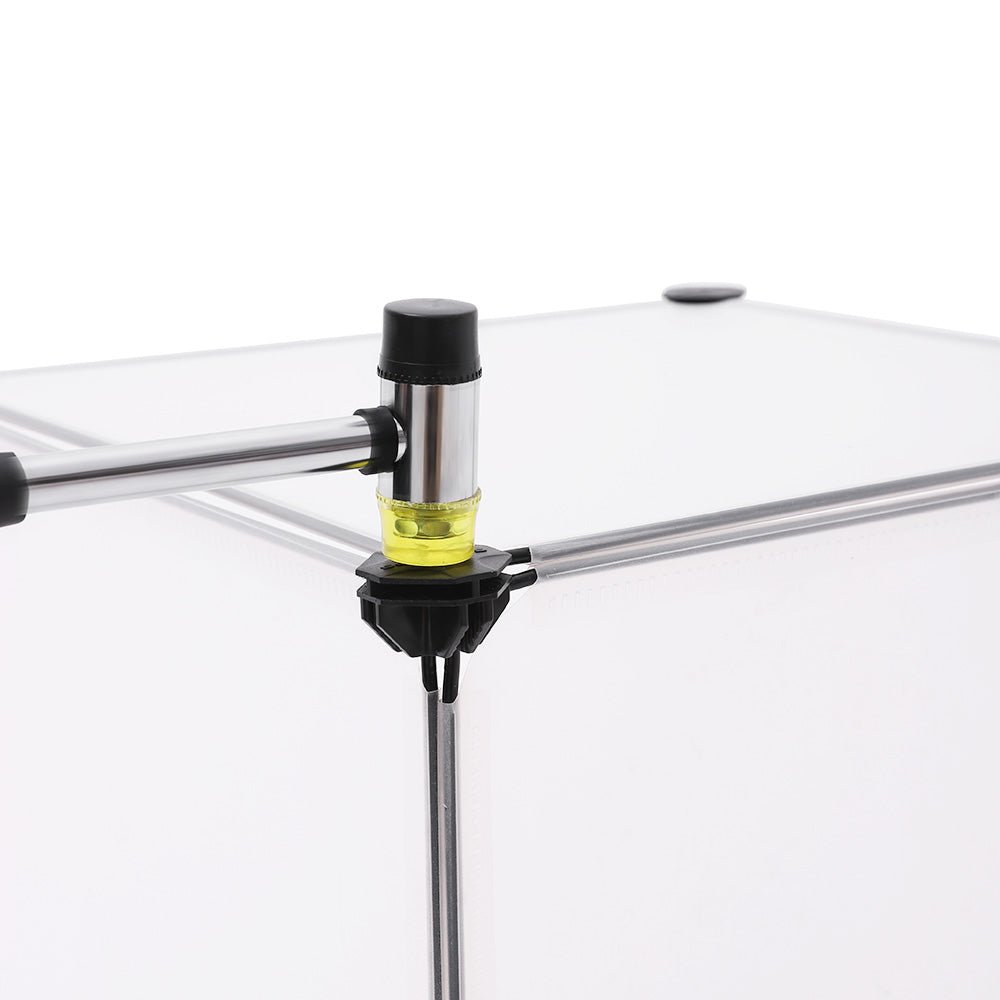 Schuhregal - Kunststoff - mit 15 Fächern - Schuhspeicher - Weiß