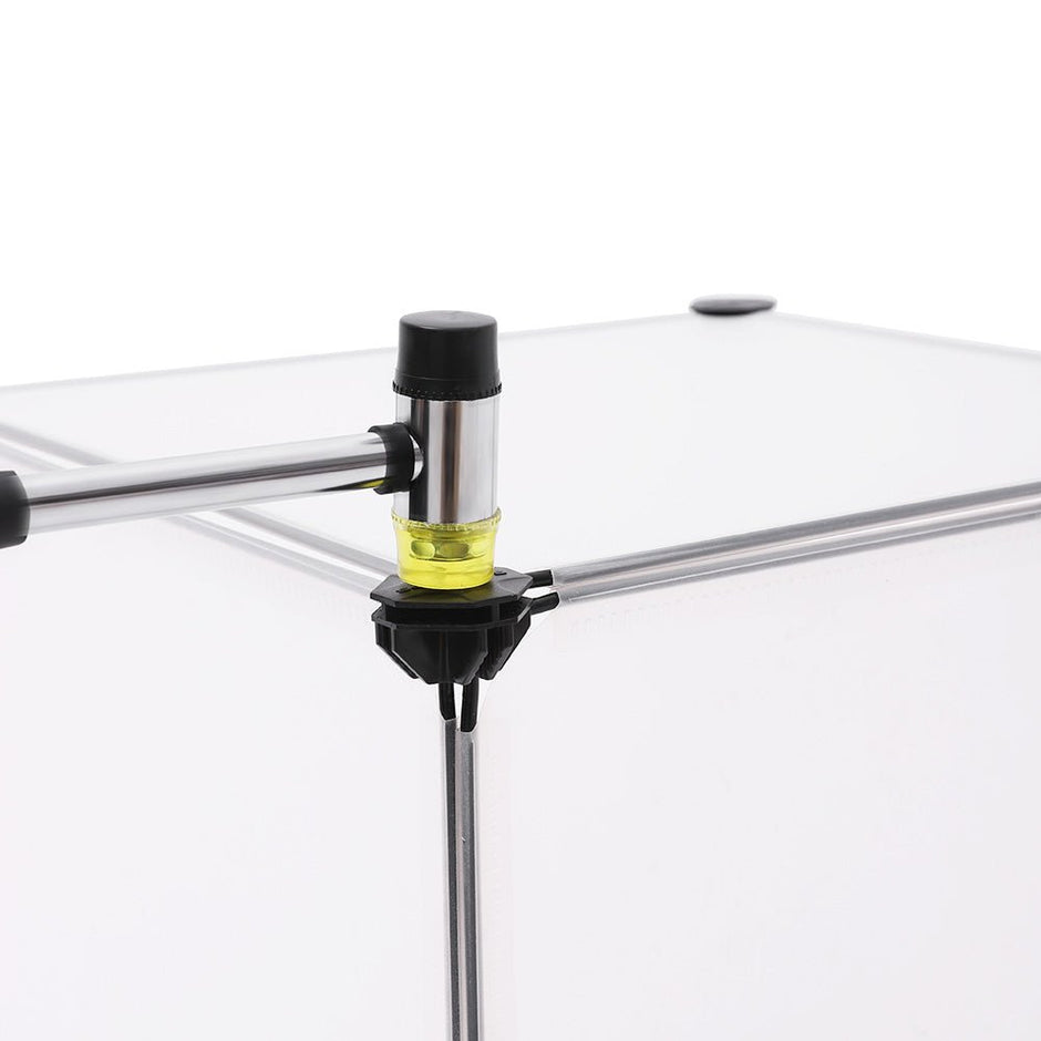 Schuhregal - Kunststoff - mit 15 Fächern - Schuhspeicher - Weiß