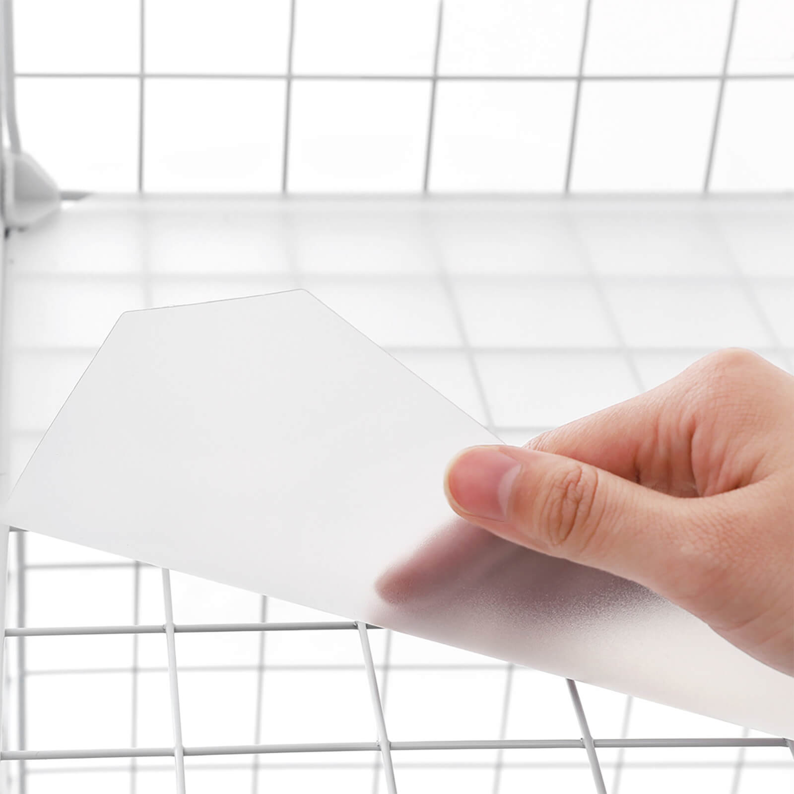 Würfelschrank - offenes Bücherregal - Lagerschrank mit 6 Fächern - Hahn - Weiß