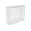 Steenkorf - Gabion - Draht hoch - Edelstahl - 100 x 80 x 30 cm
