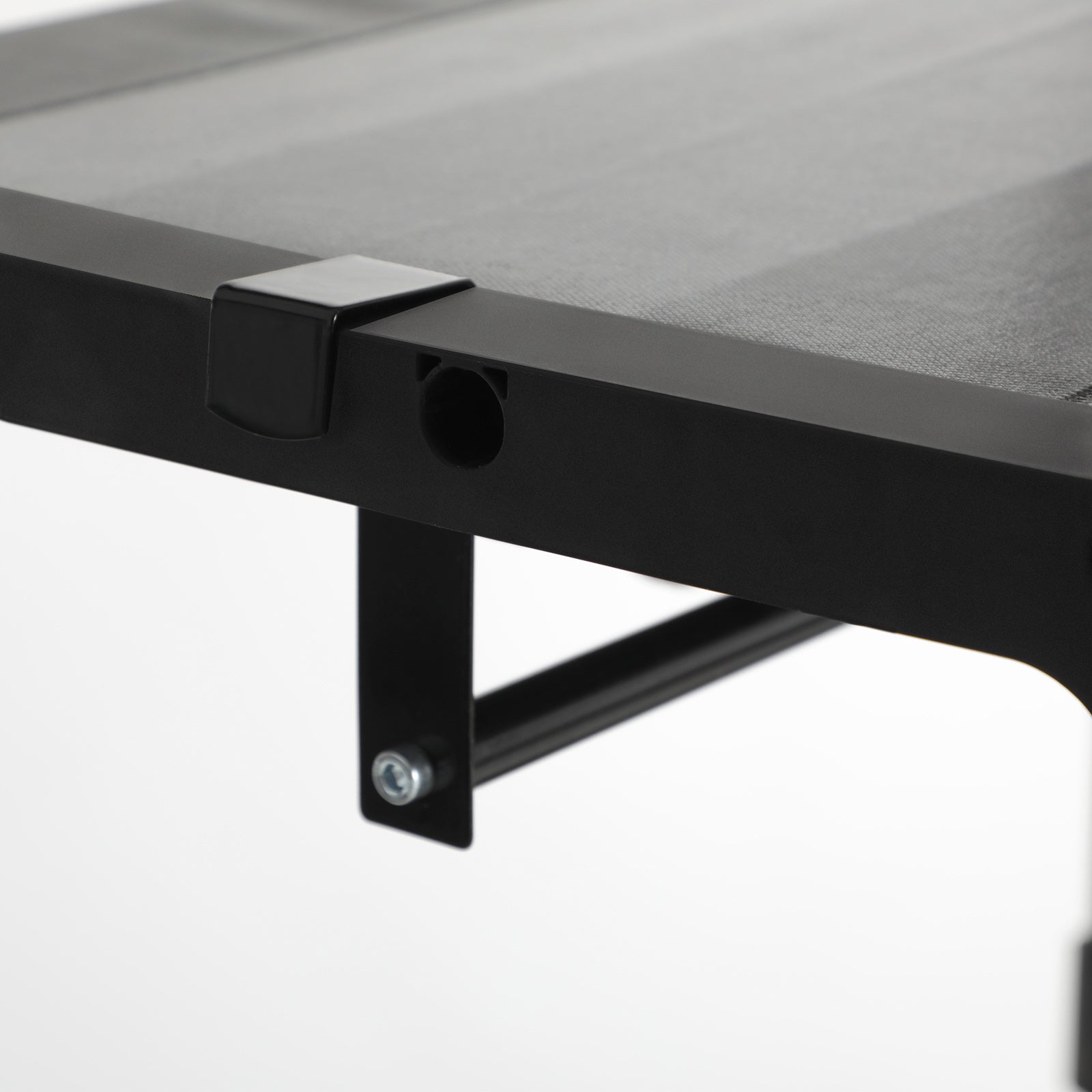 Kleiderschrank - Stoffkoffer mit 2 Stangen - 140 x 43 x 174 cm - schwarz