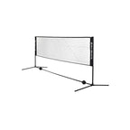 Badmintonnet - Höhe einstellbar - Tennisnet Standard - Schwarz