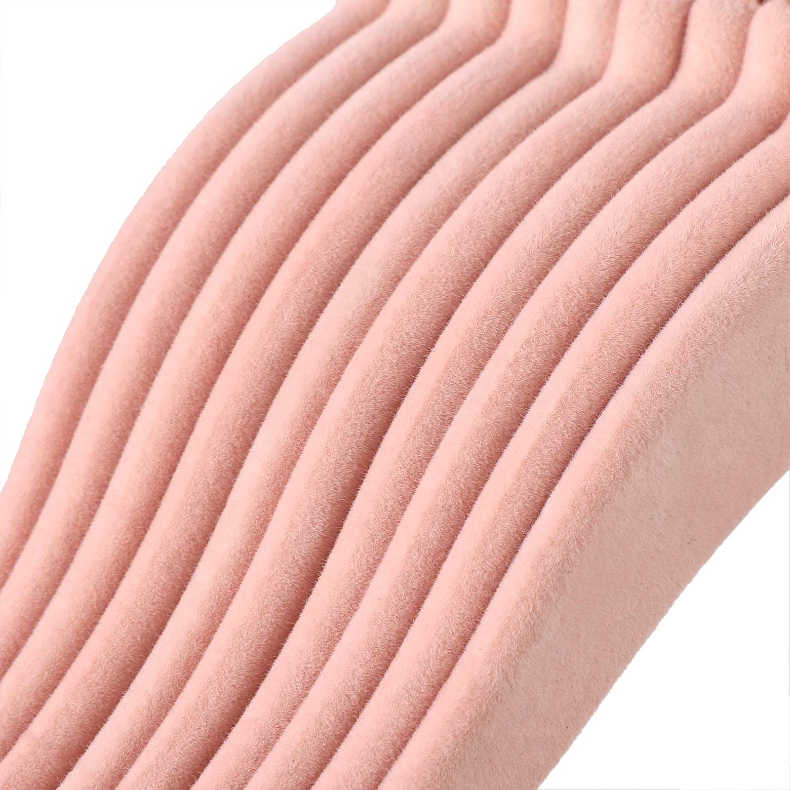 Kinderbekleidungsbügel - Velvet - Anti -Slip - Rosé Gold - 50 Set von 50
