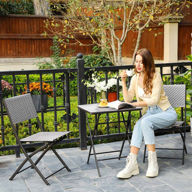 Gartenmöbelset - grau