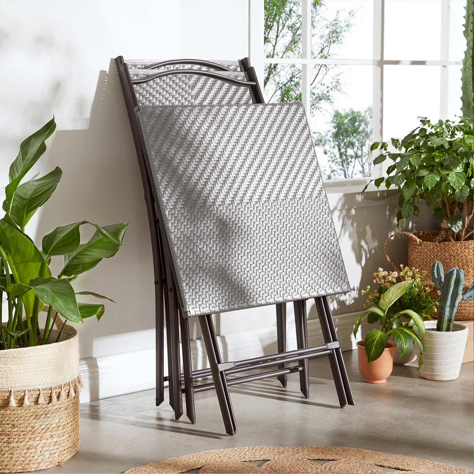 Gartenmöbelset - grau