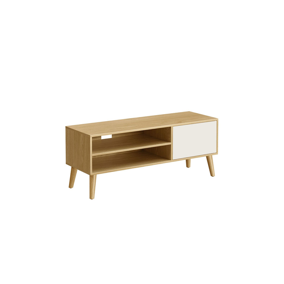 TV-Möbel-1-Tür-40 x 120 x 49 cm-weiß