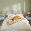 Waterproof Dog Blanket - Sherpa Fabric and TPU Film
