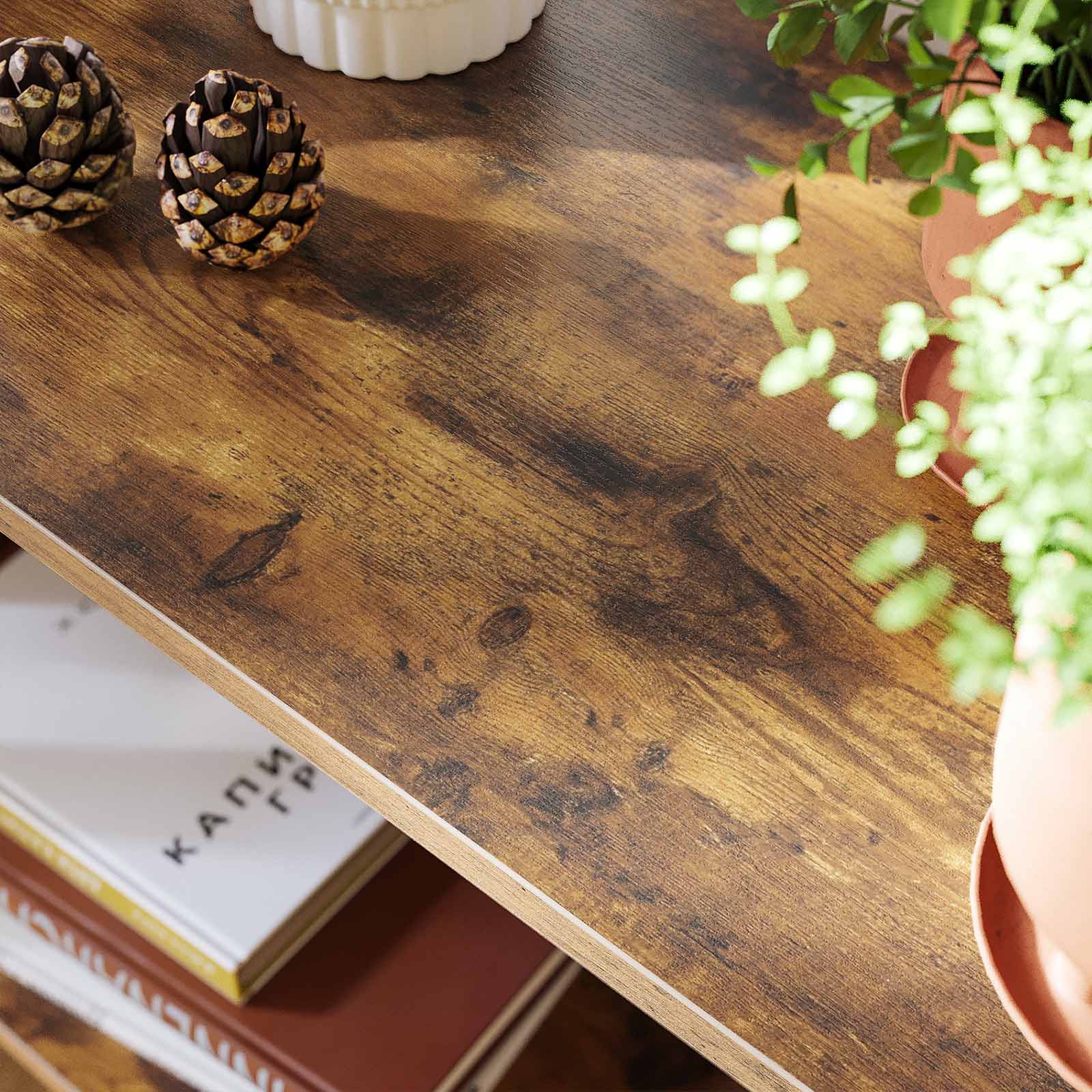 Bücherregal - mit Stahlrahmen