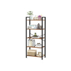 Bücherregal - Industrial Storage - Brown/Schwarz
