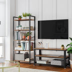 Bücherregal - Industrial Storage - Brown/Schwarz