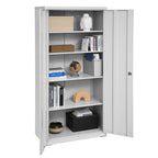 Archivschrank - Büroschrank - mit 2 Türen - Grau