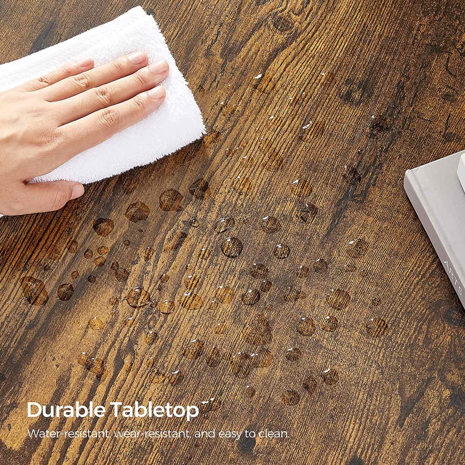 Katzenschalenmöbel - Katzenhaus mit Türen - Vintage Brown / Schwarz