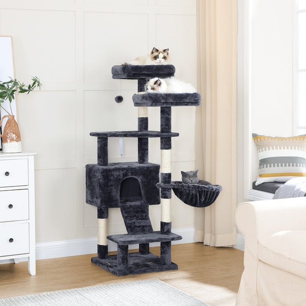 Kratzerpfosten - rauchig grau