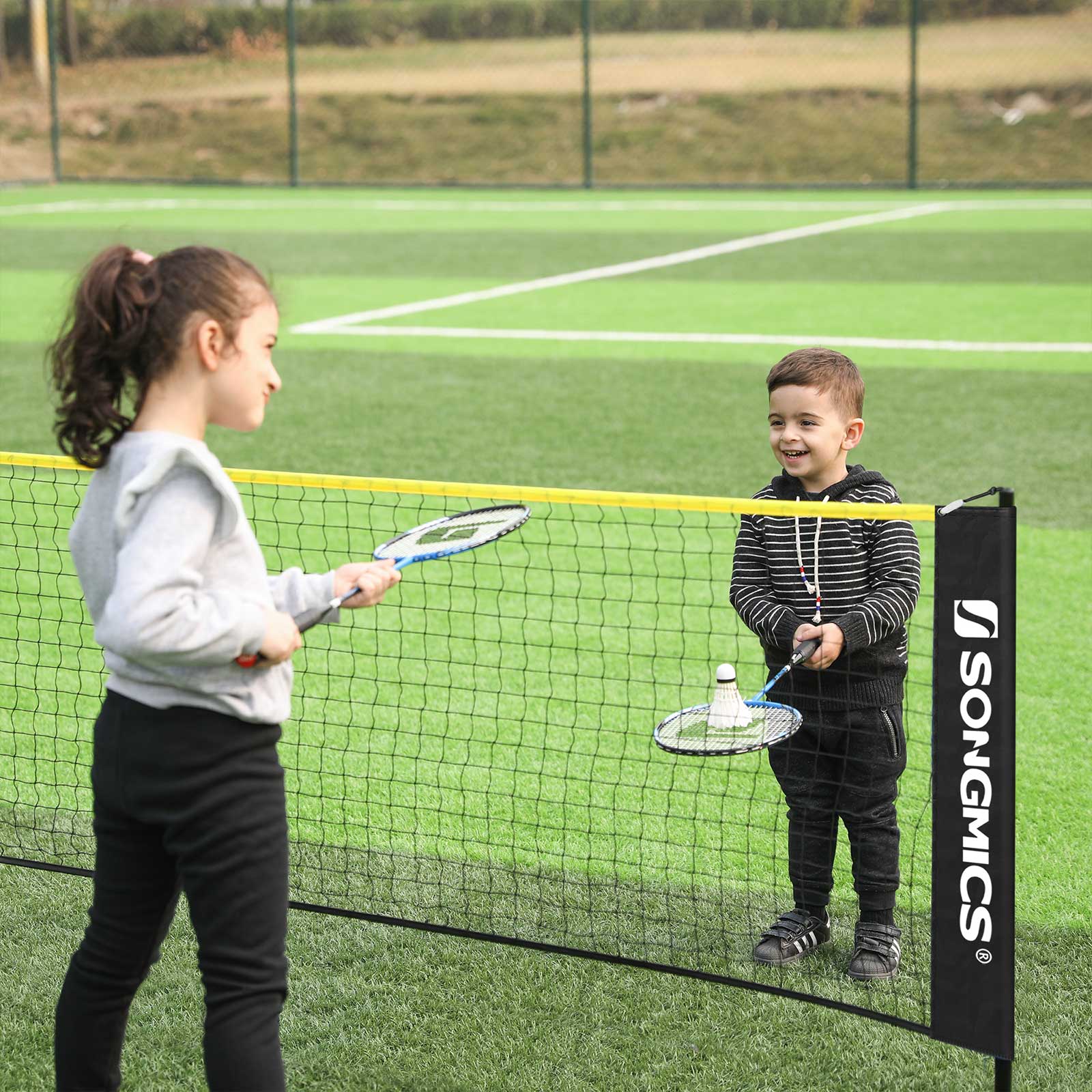 Badmintonnet - Black & Geel