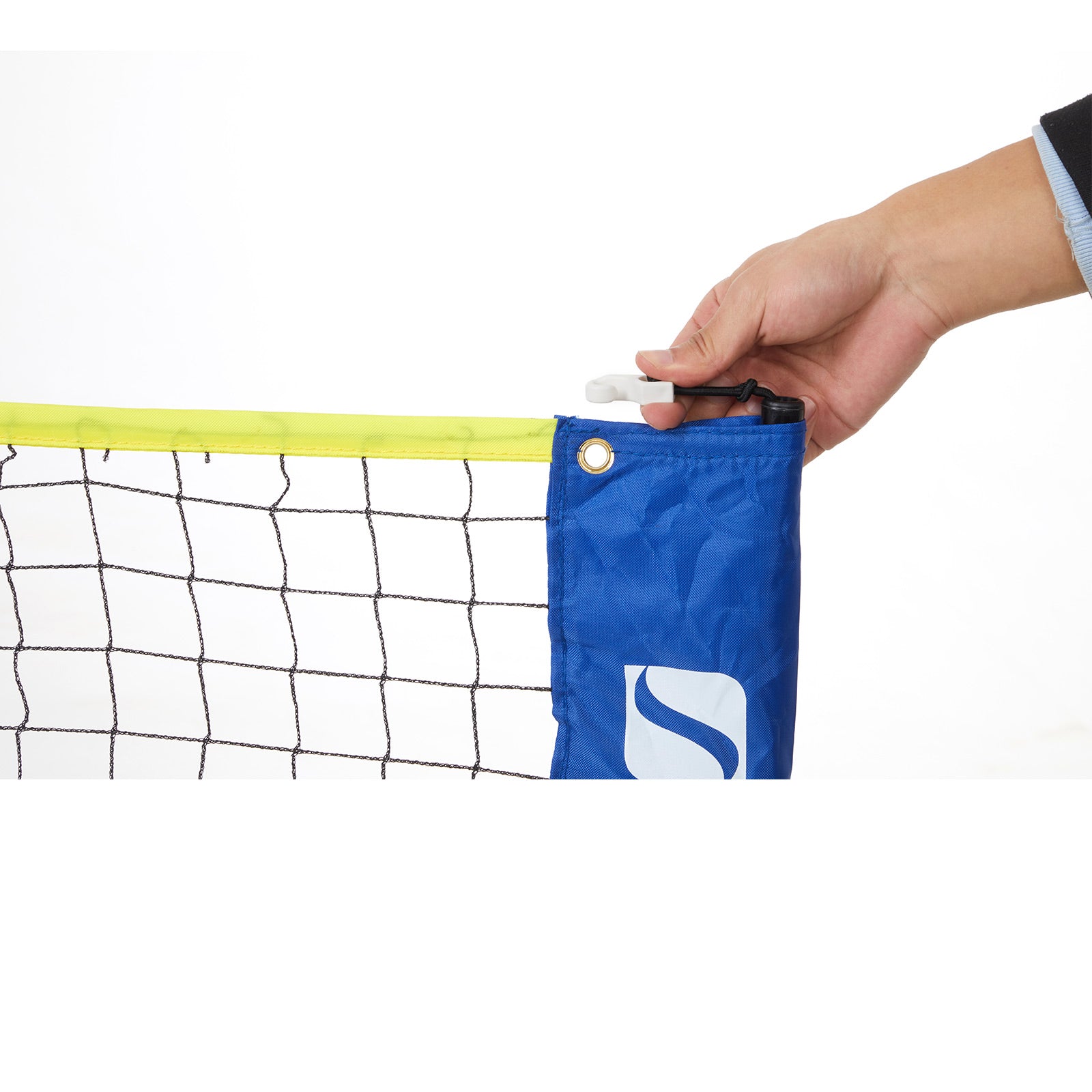 Badmintonnet - 5 m - Blau & Gelb