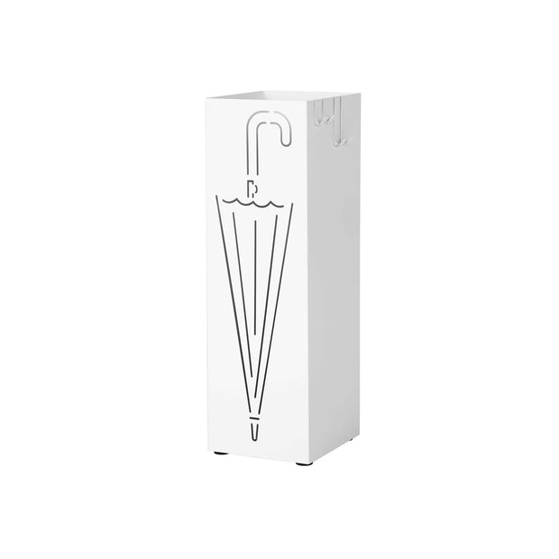 Regenschirm zurück - schönes Design - Weiß