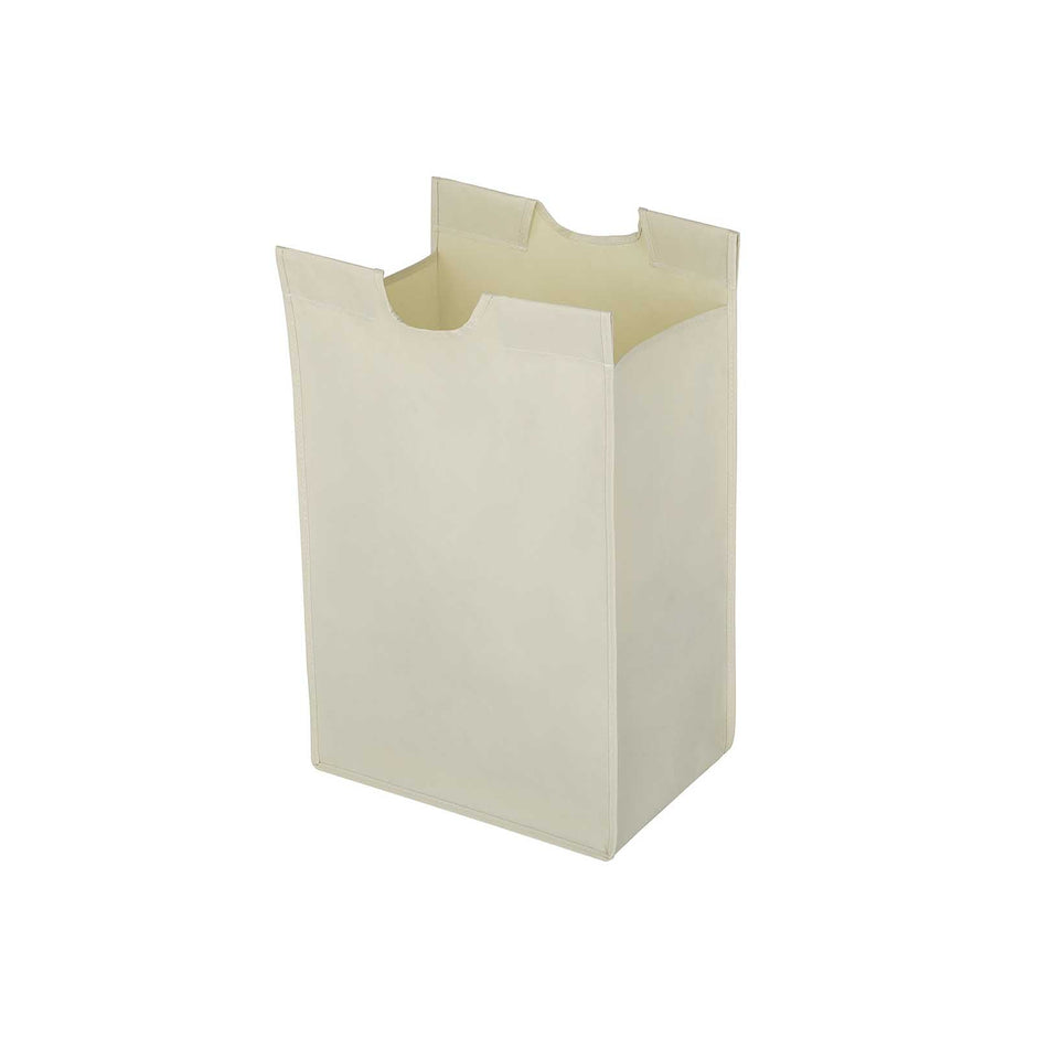 Waschkorb - Waschmaschine - 3 Kurse - Abnehmbare Taschen - Beige