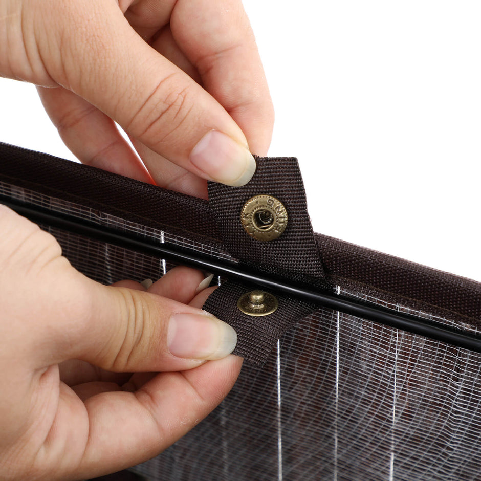 Wäschereikorb - Bambus - 72 l - Brown