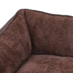 Hundkorb - Waschbar - 110 cm - braun