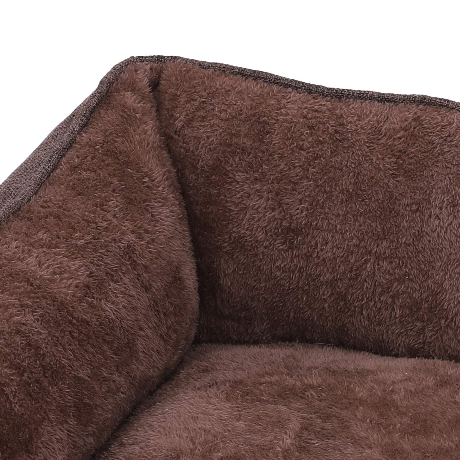 Hundkorb - Waschbar - 110 cm - braun
