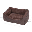 Hundebett - Hundebett - 75 cm - braun