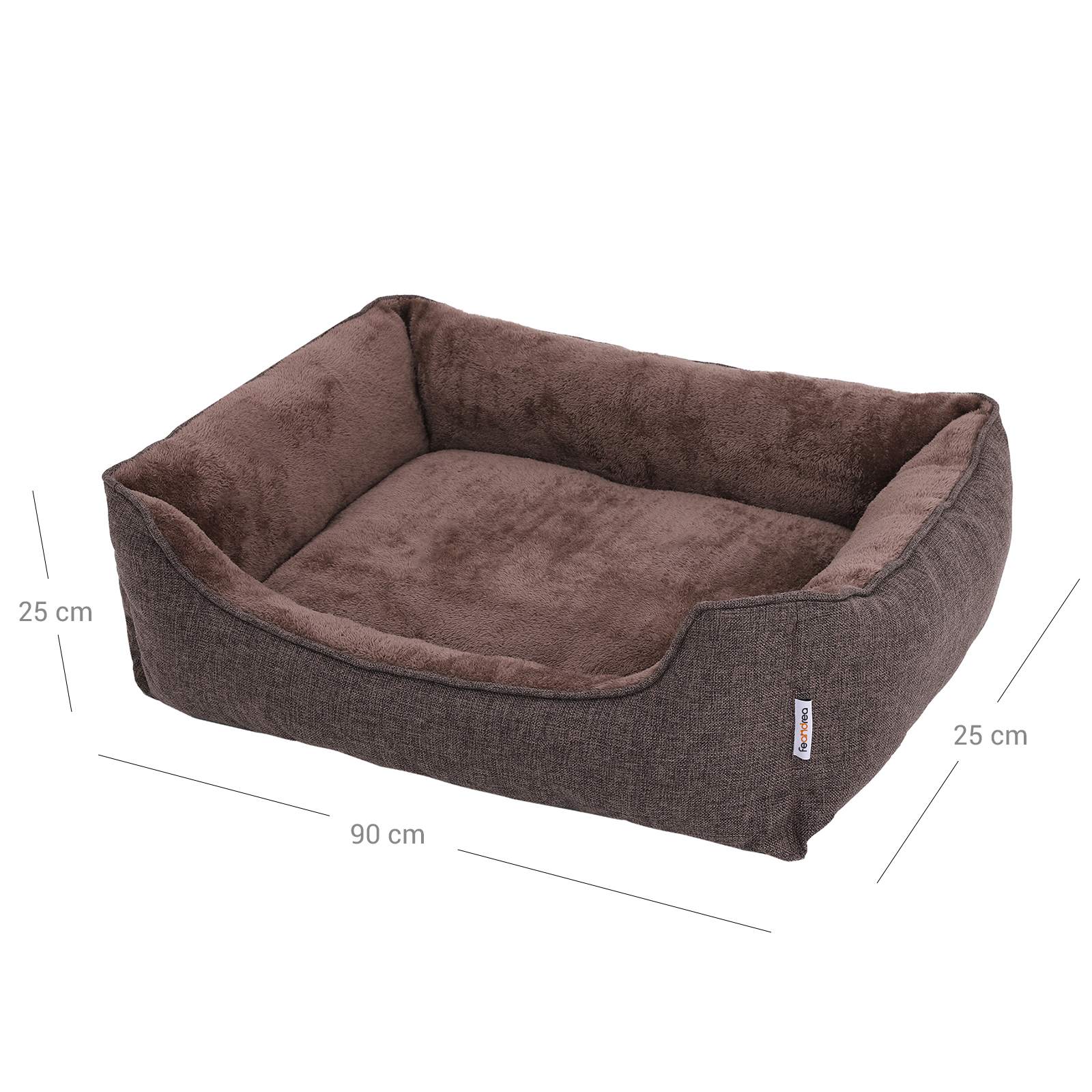 Hundekorb - Tierkorb - braun