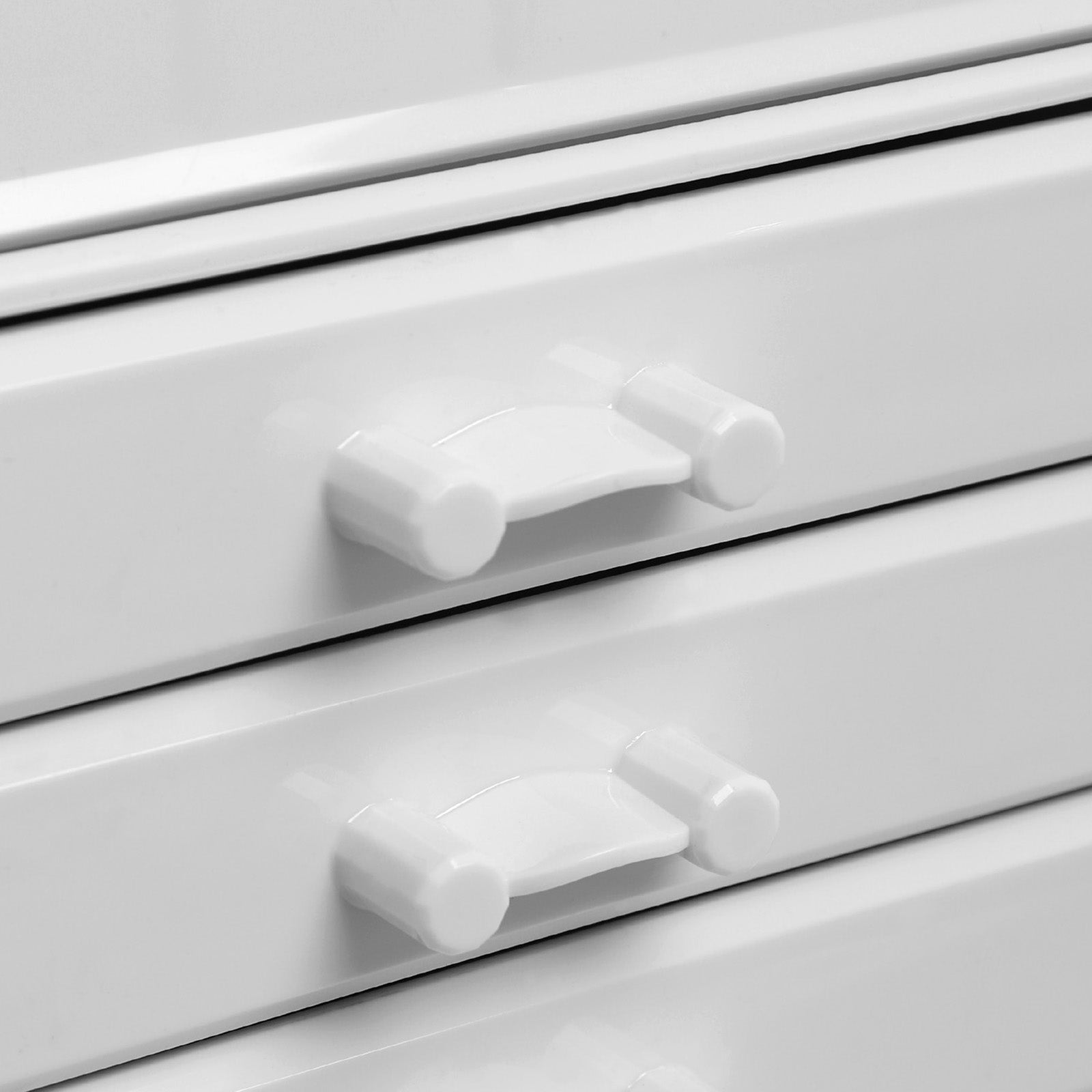 Make-up Organizer-Make-up-Zubehör-weiß