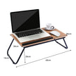 Arbetsbord – Laptopbord Notebookbord Sängbord Sängbricka Fällbart Lapdecks – Svart
