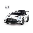 Ride – on Auto licensierad Mercedes AMG GT3 barnbil med fjärrkontroll hastigheter – 3 – Vit