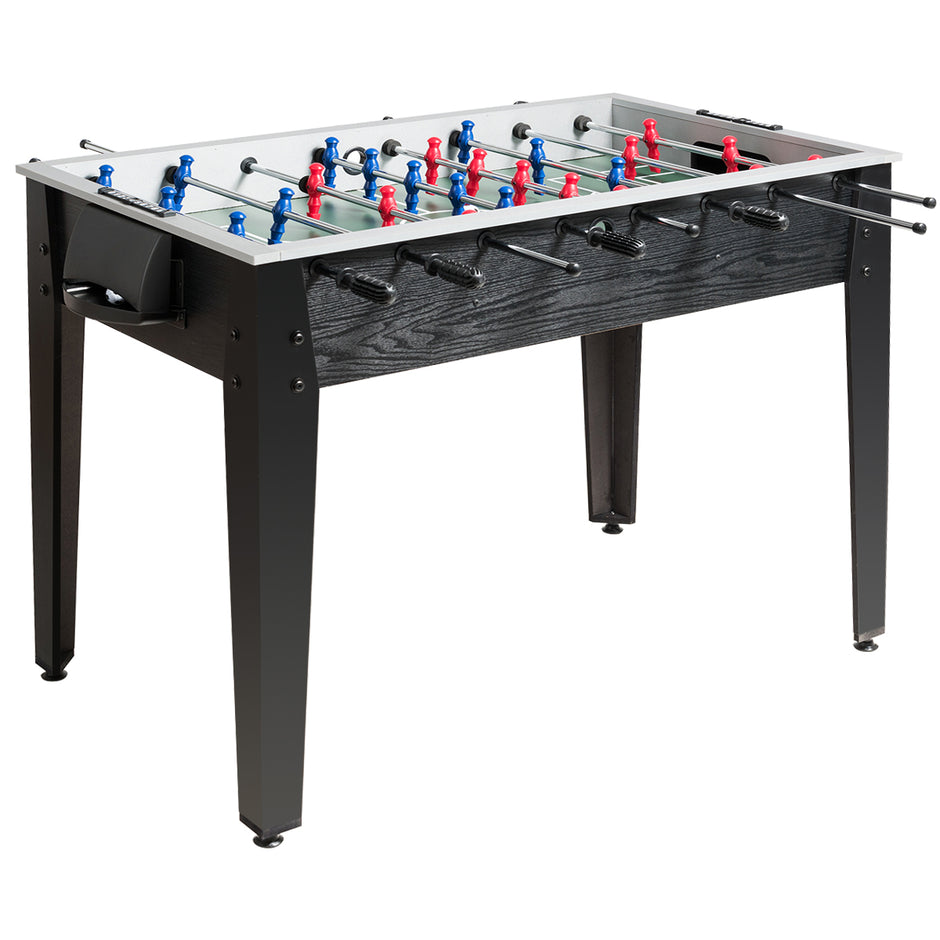 Bordfotboll – i tävlingsstorlek Fotbollsbord för vuxna och barn – 122 x 61 x 79 cm – Svart