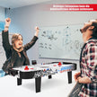 Air – Hockey Set tums minibord för med elektronisk LED resultattavla – 42 – Svart och vit