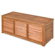 Trädgårdslåda – förvaringslåda för och bakgård akaciaträ – 120 x 45 x 45 cm – Natur