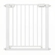 Trappskydd – utan borrning med bredd Auto Close dörrskydd, vitt. – 75-82 cm – Vit