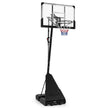 Basketstativ – höjdjusterbar basketkorg utomhus med – 150-305 cm – Svart