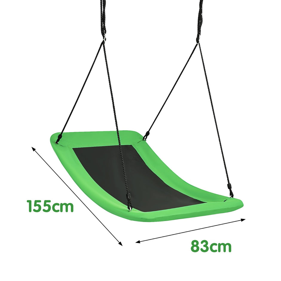 Trädgunga – Utegunga Tillverkad av Oxfordtyg Trädgårdsgunga – 83 x 155 cm – Grön