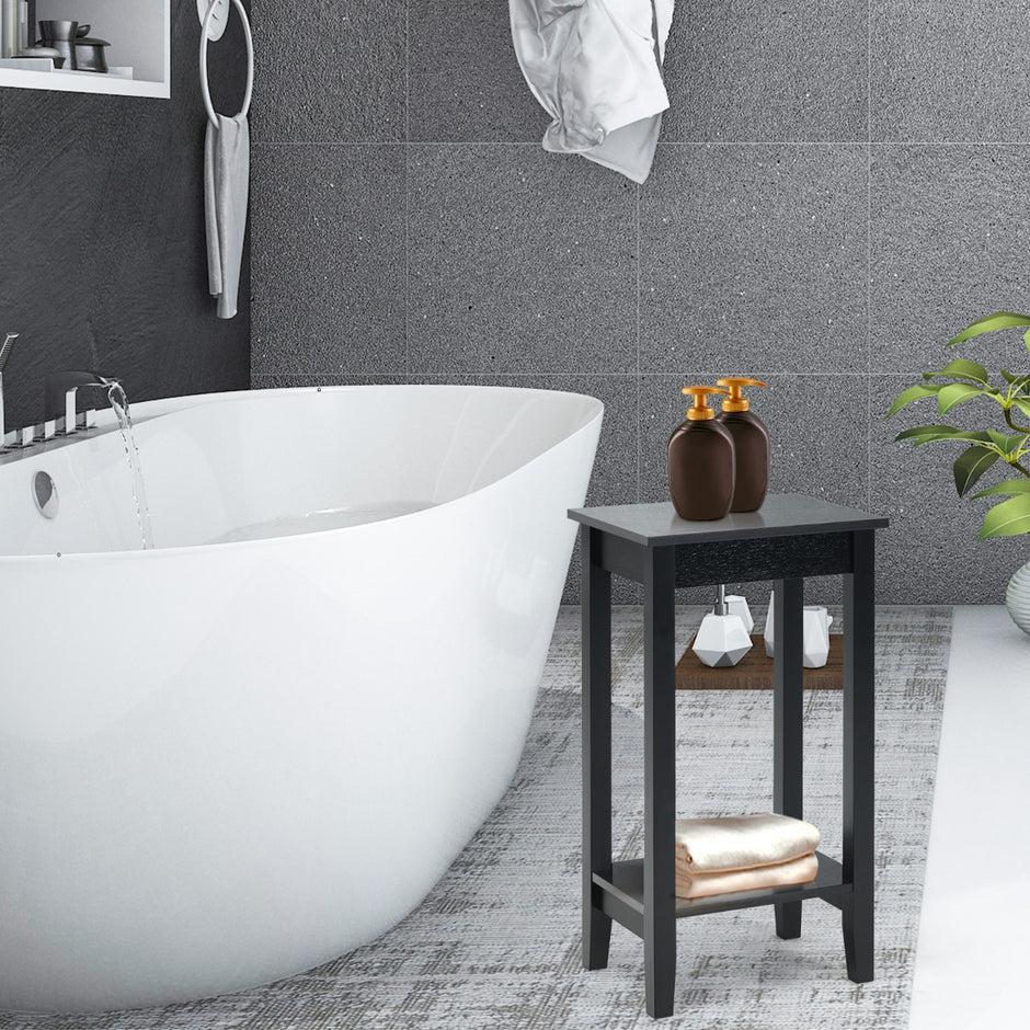 Mångsidigt – vånings High End bord rektangulärt – 2 – Svart
