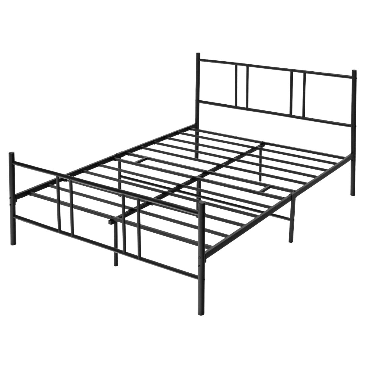 Metall – Sängstomme Modern Plattform – 200 x 140 cm – Svart