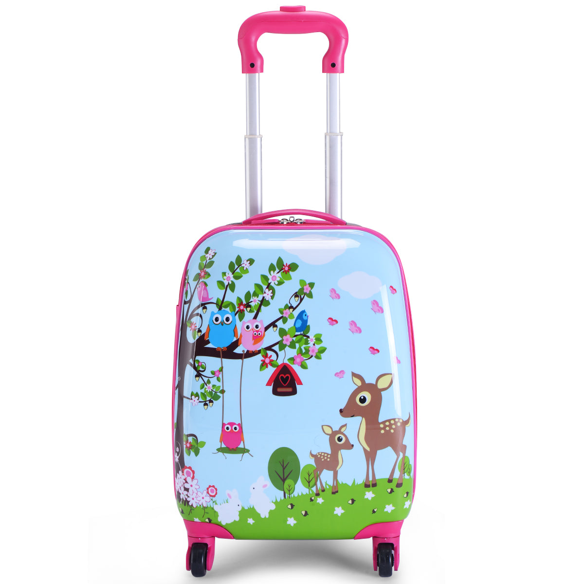 delat – resväska set barnbagage 16'' + 12'' ryggsäck – 2 – Färgglad