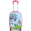 delat – resväska set barnbagage 16'' + 12'' ryggsäck – 2 – Färgglad